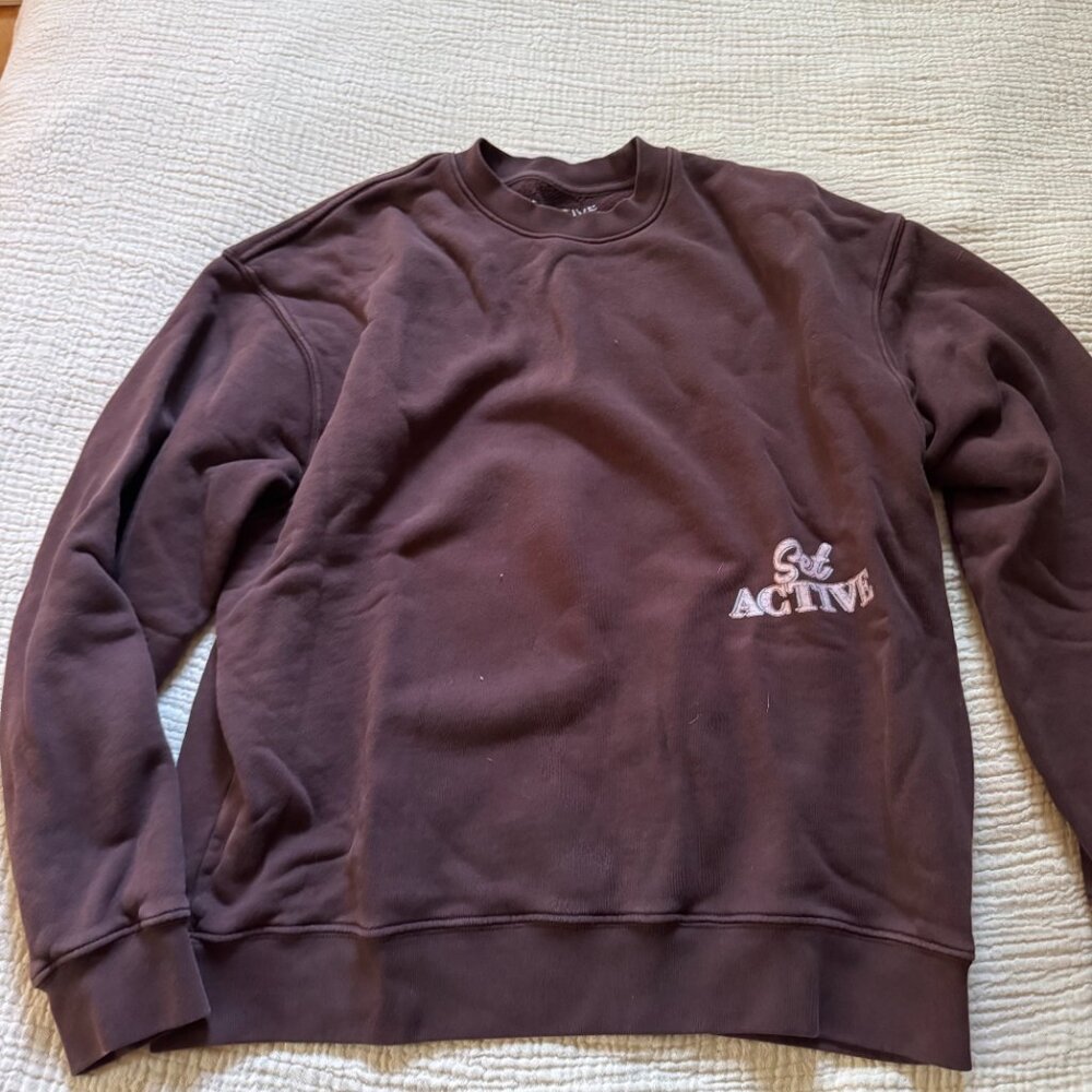 SET Active Brown Sweat Set - Picture 3 of 7